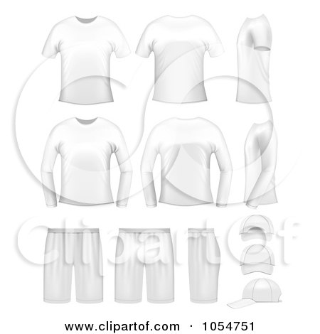 Royalty-Free Vector Clip Art Illustration of a Digital Collage Of Apparel Items by vectorace
