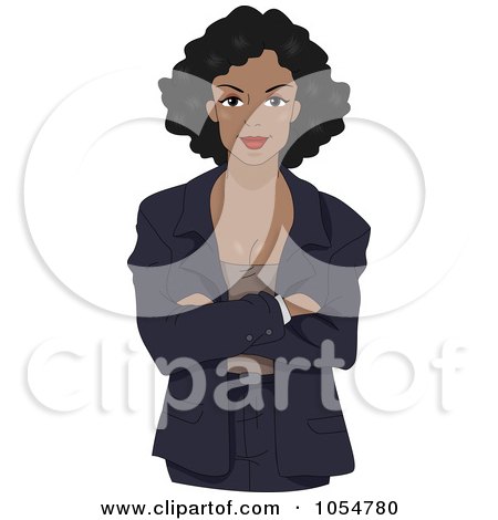 http://images.clipartof.com/small/1054780-Royalty-Free-Vector-Clip-Art-Illustration-Of-A-Black-Businesswoman-With-Folded-Arms.jpg