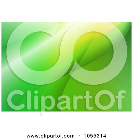 Royalty-Free Clip Art Illustration of an Abstract Background Of Shifting Green by NL shop