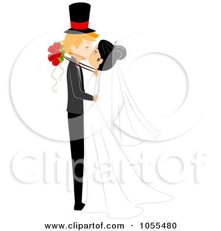 https://images.clipartof.com/small/1055480-Royalty-Free-Vector-Clip-Art-Illustration-Of-A-Bride-And-Groom-Smooching.jpg