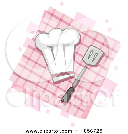 Royalty-Free Vector Clip Art Illustration of a Chef Icon by BNP Design Studio