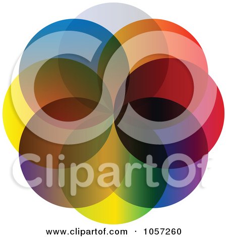 Royalty-Free Vector Clip Art Illustration of a Colorful Dot Design by Andrei Marincas