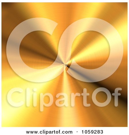 Royalty-Free Clip Art Illustration of a Reflective Copper Background by KJ Pargeter