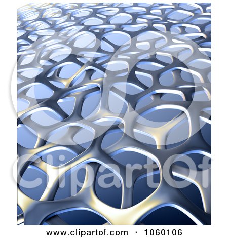 Royalty-Free CGI Clip Art Illustration of a 3d Weaving Texture Background - 2 by Mopic