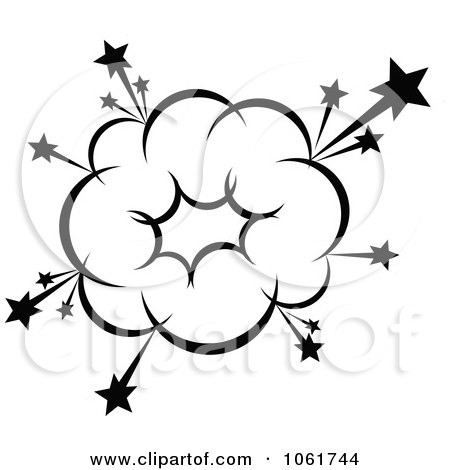 Clipart Comic Explosion Design Element 13 - Royalty Free Vector Illustration by Vector Tradition SM