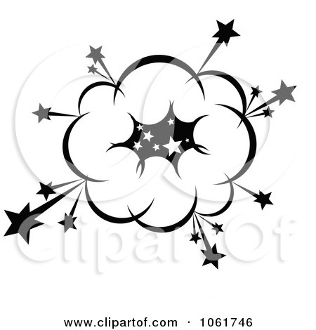 Clipart Comic Explosion Design Element 9 - Royalty Free Vector Illustration by Vector Tradition SM