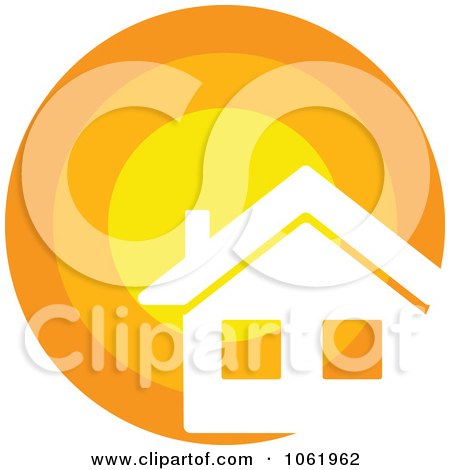 Clipart Solar Powered House 3 - Royalty Free Vector Illustration by Vector Tradition SM