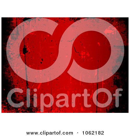 Clipart Scratched Red And Black Grungy Background - Royalty Free Vector Illustration by KJ Pargeter