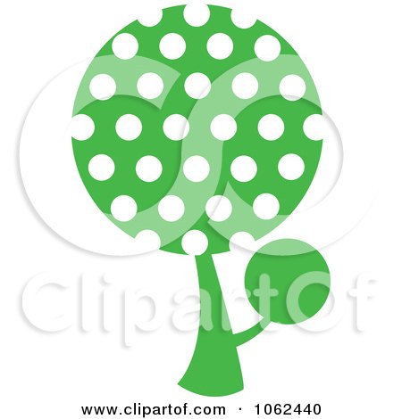 Clipart Green Tree Logo 1 - Royalty Free Vector Illustration by Vector Tradition SM