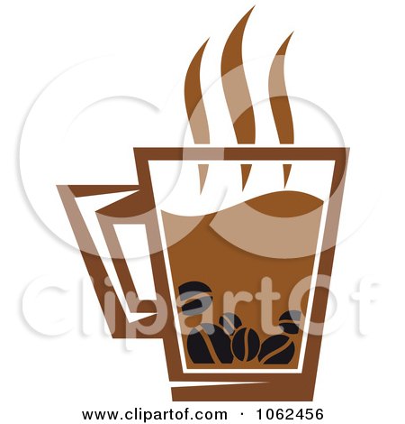 Clipart Coffee Logo 7 - Royalty Free Vector Illustration by Vector Tradition SM