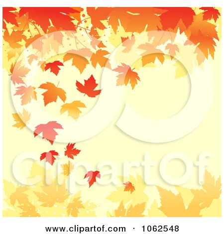 Clipart Autumn Background 1 - Royalty Free Vector Clip Art Illustration by Vector Tradition SM
