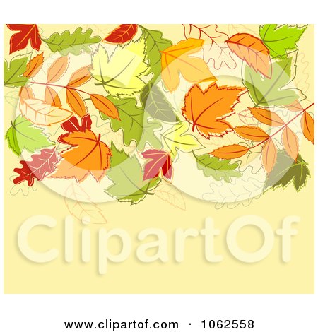 Clipart Autumn Background 9 - Royalty Free Vector Clip Art Illustration by Vector Tradition SM
