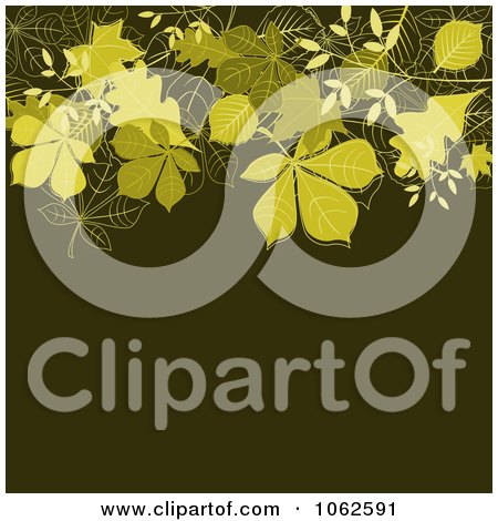 Clipart Green Floral Background 8 - Royalty Free Vector Illustration by Vector Tradition SM