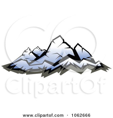 Clipart Mountain Logo 9 - Royalty Free Vector Illustration by Vector Tradition SM