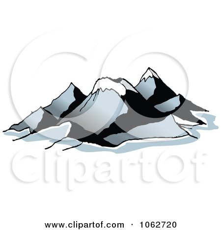 Clipart Mountain Logo 3 - Royalty Free Vector Illustration by Vector Tradition SM