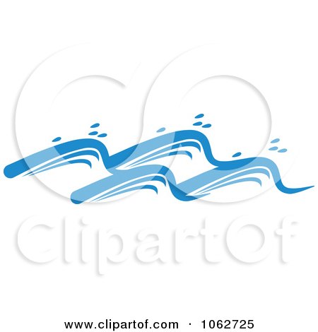 Clipart Ocean Wave Design Element 3 - Royalty Free Vector Illustration by Vector Tradition SM