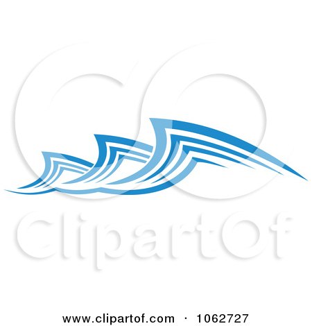 Clipart Ocean Wave Design Element 4 - Royalty Free Vector Illustration by Vector Tradition SM
