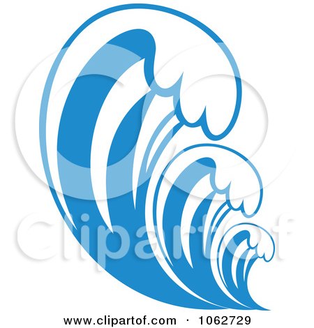 Clipart Ocean Wave Design Element 9 - Royalty Free Vector Illustration by Vector Tradition SM