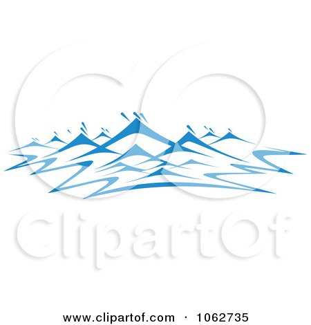 Clipart Ocean Wave Design Element 5 - Royalty Free Vector Illustration by Vector Tradition SM