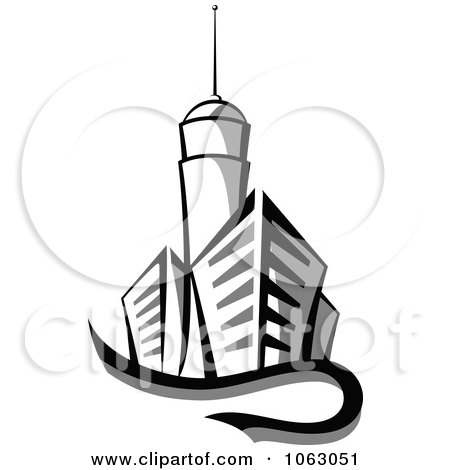 Clipart Highrise Logo 10 - Royalty Free Vector Illustration by Vector Tradition SM