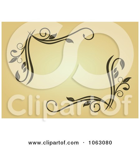 Clipart Vintage Ornate Frame 62 - Royalty Free Vector Illustration by Vector Tradition SM