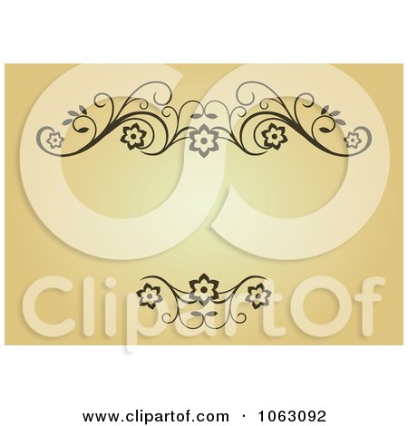 Clipart Vintage Ornate Frame 66 - Royalty Free Vector Illustration by Vector Tradition SM
