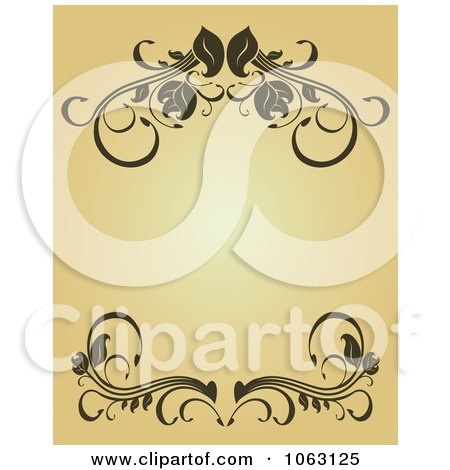 Clipart Vintage Ornate Frame 14 - Royalty Free Vector Illustration by Vector Tradition SM