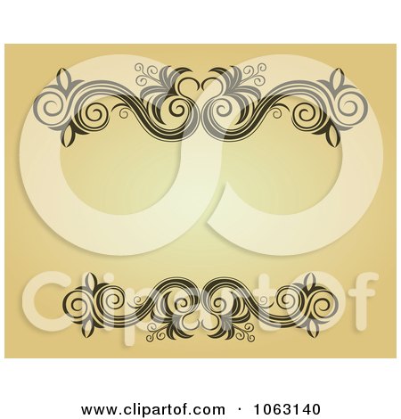 Clipart Vintage Ornate Frame 10 - Royalty Free Vector Illustration by Vector Tradition SM