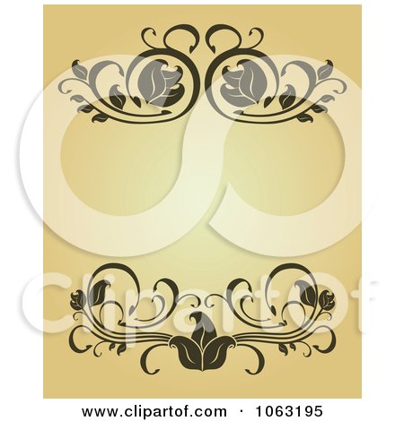 Clipart Vintage Ornate Frame 15 - Royalty Free Vector Illustration by Vector Tradition SM