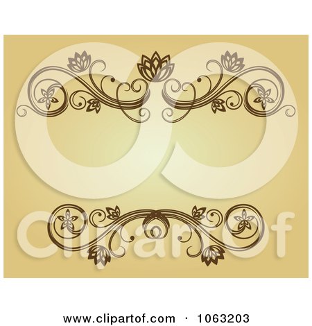Clipart Vintage Ornate Frame 23 - Royalty Free Vector Illustration by Vector Tradition SM