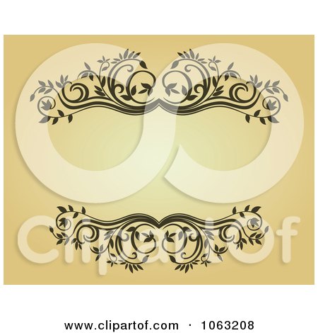 Clipart Vintage Ornate Frame 39 - Royalty Free Vector Illustration by Vector Tradition SM