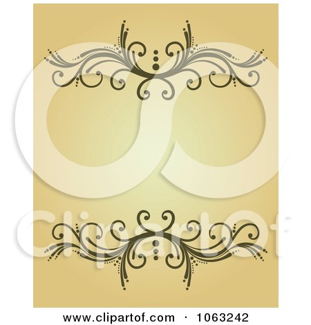 Clipart Vintage Ornate Frame 12 - Royalty Free Vector Illustration by Vector Tradition SM