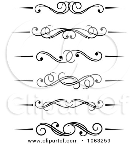 Clipart Black And White Rules Digital Collage 1 - Royalty Free Vector Illustration by Vector Tradition SM