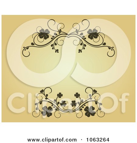 Clipart Vintage Ornate Frame 55 - Royalty Free Vector Illustration by Vector Tradition SM