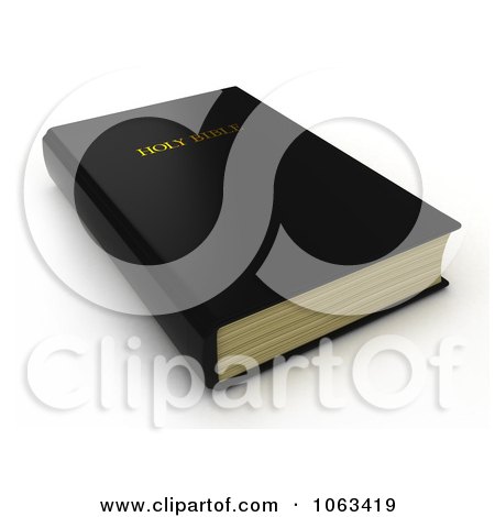 Clipart 3d Holy Bible - Royalty Free CGI Illustration by BNP Design Studio