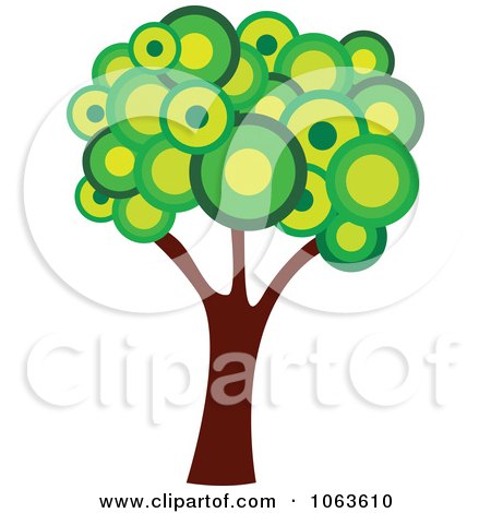 Clipart Tree Logo 5 - Royalty Free Vector Illustration by Vector Tradition SM