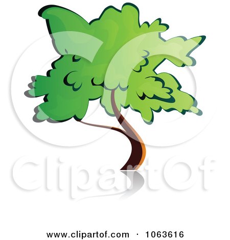 Clipart Tree Logo 14 - Royalty Free Vector Illustration by Vector Tradition SM