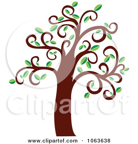 Clipart Tree Logo 8 - Royalty Free Vector Illustration by Vector Tradition SM