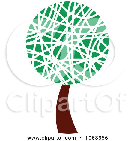Clipart Tree Logo 10 - Royalty Free Vector Illustration by Vector Tradition SM