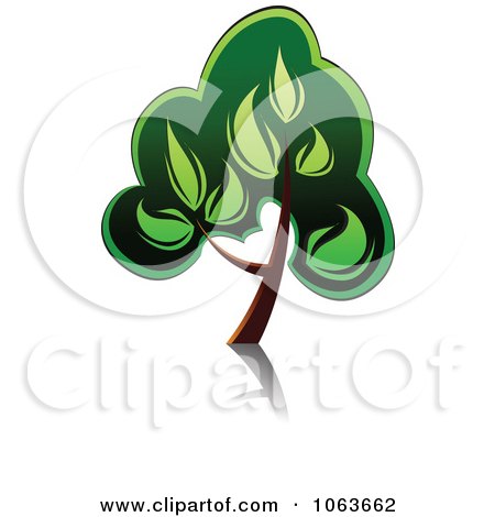 Clipart Tree Logo 17 - Royalty Free Vector Illustration by Vector Tradition SM