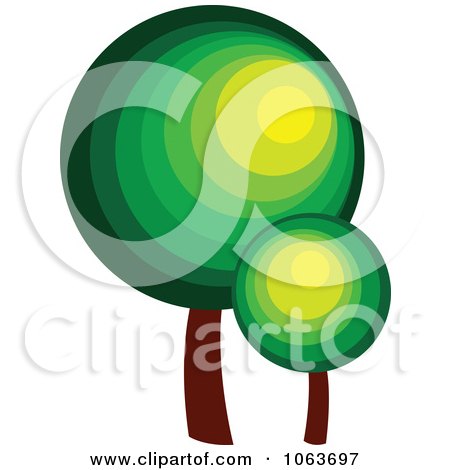 Clipart Tree Logo 6 - Royalty Free Vector Illustration by Vector Tradition SM