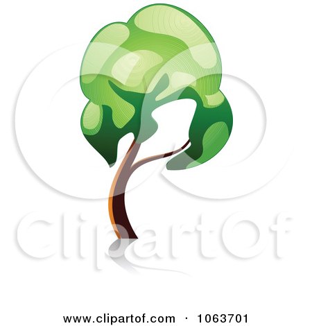 Clipart Tree Logo 12 - Royalty Free Vector Illustration by Vector Tradition SM