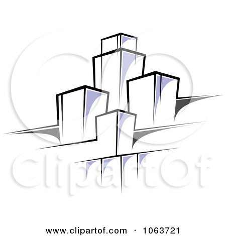 Clipart Highrise Logo 9 - Royalty Free Vector Illustration by Vector Tradition SM