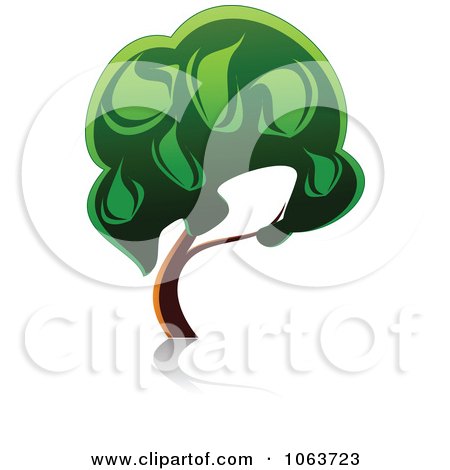 Clipart Tree Logo 13 - Royalty Free Vector Illustration by Vector Tradition SM