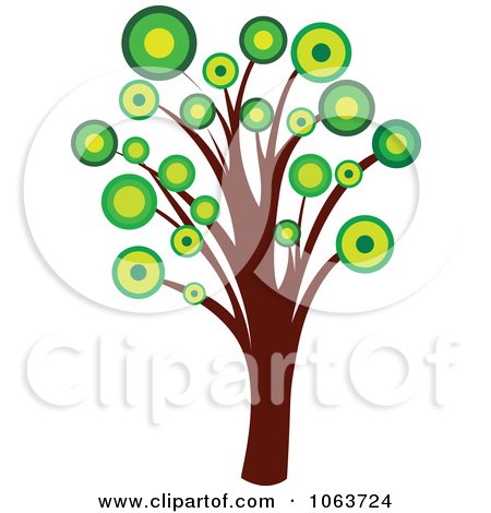 Clipart Tree Logo 7 - Royalty Free Vector Illustration by Vector Tradition SM
