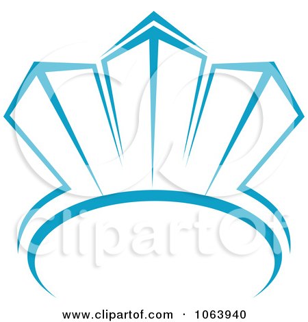 Clipart Blue Skyscraper Logo 5 - Royalty Free Vector Illustration by Vector Tradition SM