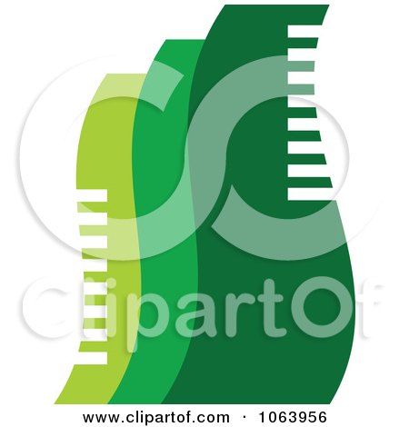 Clipart Green Skyscraper Logo 2 - Royalty Free Vector Illustration by Vector Tradition SM