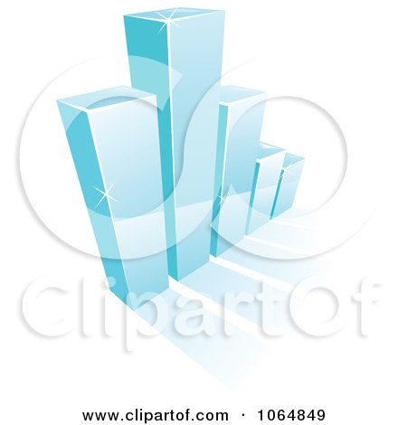 Clipart Bar Graph 7 - Royalty Free Vector Illustration by Vector Tradition SM