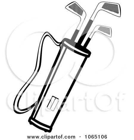Clipart Golf Bag - Royalty Free Vector Illustration by Vector Tradition SM