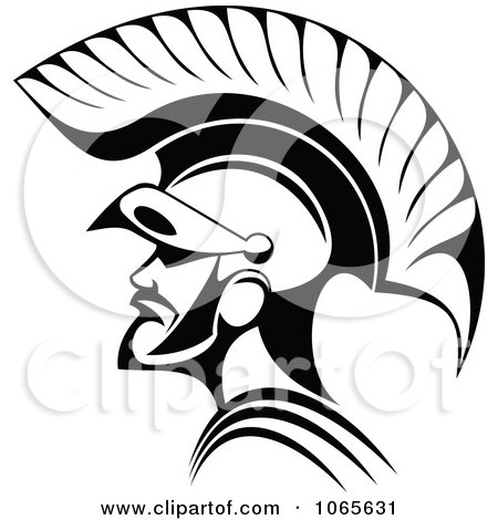 Clipart Roman Soldier And Helmet 5 - Royalty Free Vector Illustration by Vector Tradition SM